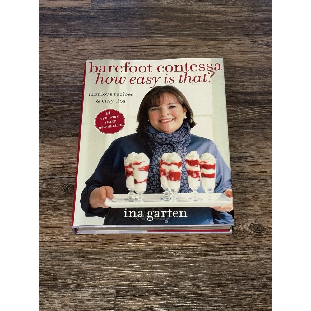 Lot 3 Barefoot Contessa Hardcover Cookbooks Ina Garten Recipes Collection